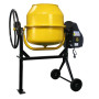 Kartrite Portable 140L Concrete Cement Mixer Sand Gravel Dual Mix Blades & Tipper Lock 550W Heavy Duty Rubber Wheels thumbnail 1