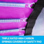 Kahuna Blizzard 12 ft Trampoline Pink with Basketball Set thumbnail 10