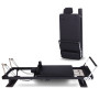 Powertrain Aria Pilates Reformer Machine Steel Foldable Multifunctional Home Gym Equipment Exercise Trainer Black thumbnail 1