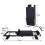 Powertrain Aria Pilates Reformer Machine Steel Foldable Multifunctional Home Gym Equipment Exercise Trainer Black thumbnail 3