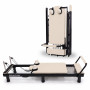 Powertrain Lyra Pilates Reformer Machine Foldable Multifunctional Home Gym Equipment Exercise Trainer Beige thumbnail 1