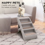 Furtastic Foldable Pet Stairs in Grey - 50cm Dog Ladder Cat Ramp with Non-Slip Mat for Indoor and Outdoor Use thumbnail 10