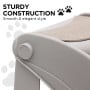 Furtastic 38cm Foldable Pet Stairs Ramp - Grey thumbnail 5