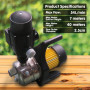 Hydro Active 800w Stainless Auto Water Pump 70A -Yellow thumbnail 5