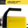Hydro Active 800w Weatherised water pump Without Controller- Yellow thumbnail 6