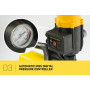Hydro Active 800w Weatherised stainless auto water pump - Yellow thumbnail 4