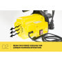 1200w Weatherised stainless auto water pump - Yellow thumbnail 3