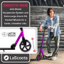 Lascoota Pulse Luxury Scooter - Purple - 2 Pack thumbnail 7