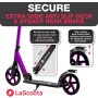 Lascoota Pulse Luxury Scooter - Purple - 2 Pack thumbnail 4