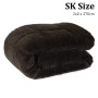 Laura Hill 500GSM Faux Mink Quilt Comforter Doona - Super King thumbnail 2