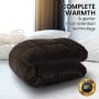 Laura Hill 600GSM Faux Mink Comforter Quilt Duvet Doona - Queen thumbnail 6