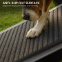 Furtastic Dog Pet Ramp Stairs Car Vehicle Folding Aluminium Cats Non-Slip Felt Safety thumbnail 4