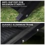 Furtastic Dog Pet Ramp Stairs Car Vehicle Folding Aluminium Cats Non-Slip Felt Safety thumbnail 5