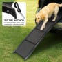 Furtastic Dog Pet Ramp Stairs Car Vehicle Folding Aluminium Cats Non-Slip Felt Safety thumbnail 6