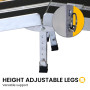 Kartrite Aluminium Wheelchair Ramp with Leg Support - 10ft thumbnail 9