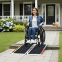 Kartrite Folding Aluminium Wheelchair Ramp 2FT Portable Mobility Access Ramp thumbnail 12