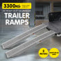 2x Heavy Duty Aluminium Loading Ramps - 2m thumbnail 6