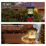 Christabelle Christmas Lamp Post with Snow Lights & Music- Black Snowman 180cm thumbnail 3