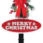 Christabelle Christmas Lamp Post with Snow Lights & Music- Black Snowman 180cm thumbnail 6