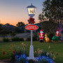 Christabelle 1.8m Christmas Lamp Post Outdoor Display Decoration LED Lights Front Yard Lawn Statue Ornament thumbnail 7
