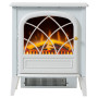 Dimplex 2kW Ritz White Optiflame Portable Electric Fire Stove thumbnail 1