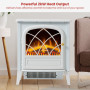 Dimplex 2kW Ritz White Optiflame Portable Electric Fire Stove thumbnail 6