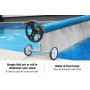 400micron Swimming Pool Roller Cover Combo - Silver/Blue - 9.5m x 5m thumbnail 8