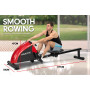 PowerTrain Rowing Machine Magnetic Resistance RW-H02 - Black thumbnail 6