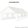 Wallaroo 4x8 White Premium Outdoor Event Marquee Replacement Roof thumbnail 2