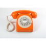 GPO 746 ROTARY TELEPHONE - ORANGE thumbnail 3