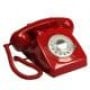 GPO 746 ROTARY TELEPHONE - RED thumbnail 2