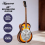 Karrera 40in Resonator Guitar - Sunburst thumbnail 6