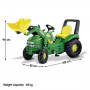 John Deere Kids Premium Ride on Tractor with Maxi Loader RT046638 thumbnail 3