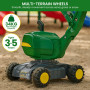 John Deere Rolly Digger XL Ride-On Excavator Childrens Toy with 360 degree Rotation, Work Scoop & Levers All-Terrain 3+ thumbnail 7
