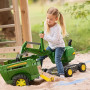 John Deere Rolly Digger XL Ride-On Excavator Childrens Toy with 360 degree Rotation, Work Scoop & Levers All-Terrain 3+ thumbnail 6