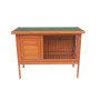Little Buddies Wooden Pet Rabbit Hutch 2 Sections - Small thumbnail 1