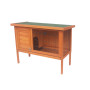 Little Buddies Wooden Pet Rabbit Hutch 2 Sections - Small thumbnail 2