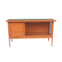 Little Buddies Wooden Pet Rabbit Hutch 2 Sections - Large thumbnail 1