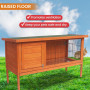 Little Buddies Wooden Pet Rabbit Hutch 2 Sections - Large thumbnail 9