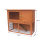 Little Buddies 2-Storey Wooden Pet Rabbit Hutch thumbnail 4