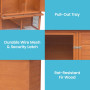 Little Buddies 2-Storey Wooden Pet Rabbit Hutch thumbnail 5