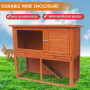 Little Buddies 2-Storey Wooden Pet Rabbit Hutch thumbnail 9