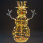 Christabelle 1.2m Christmas Snowman Indoor Outdoor Display Decoration LED Lights Front Yard Lawn Statue Ornament thumbnail 4