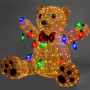 Christabelle 1.5m Christmas Teddy Bear Indoor Outdoor Display Decoration LED Lights Front Yard Lawn Statue Ornament thumbnail 2