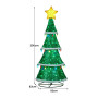 Indoor/Outdoor Tiered Christmas Tree with Lights - 205cm thumbnail 4