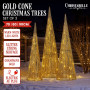Christabelle 3pc Christmas Tree Indoor Outdoor Display Decoration LED Lights Front Yard Lawn Statue Ornament thumbnail 1
