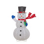 Christmas Snowman with Twinkle Lights White Indoor/Outdoor 180cmH thumbnail 1