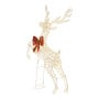 Christabelle 2m Large Light Up Reindeer Christmas Decoration, 800 Twinkle LED Lights, Indoor Outdoor Rearing Stag thumbnail 1