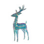 Christmas Reindeer Twinkle Lights & Iridescent Finish Indoor/Outdoor thumbnail 1
