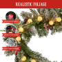 274cm Snowy Crown Pine Pre-Lit Multicolour Christmas Garland thumbnail 9